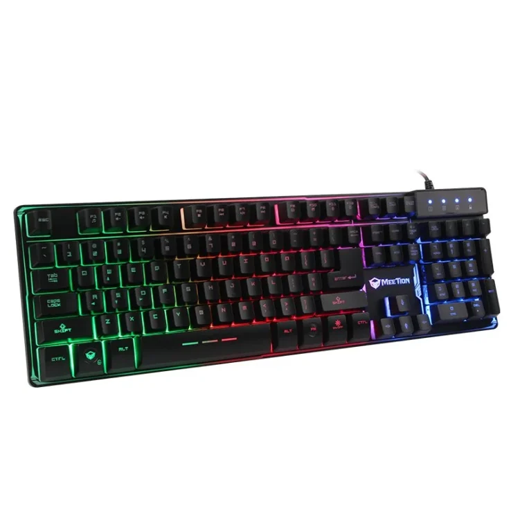 Teclado K9300 Rainbow Black – Meetion