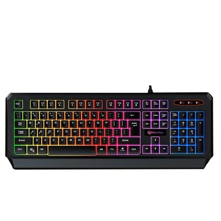 Teclado K9320 Rainbow Black – Meetion